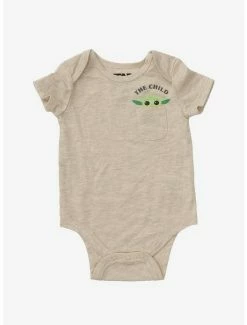 Star Wars The Mandalorian The Child Pocket Infant One-Piece - BoxLunch Exclusive