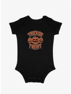 Trick Or Treat Jack O Lanterns Infant Bodysuit