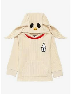 BoxLunch Shop 18 Hoodies And Sweaters Disney The Nightmare Before Christmas Zero Corduroy Eared Toddler Hoodie - BoxLunch Exclusive